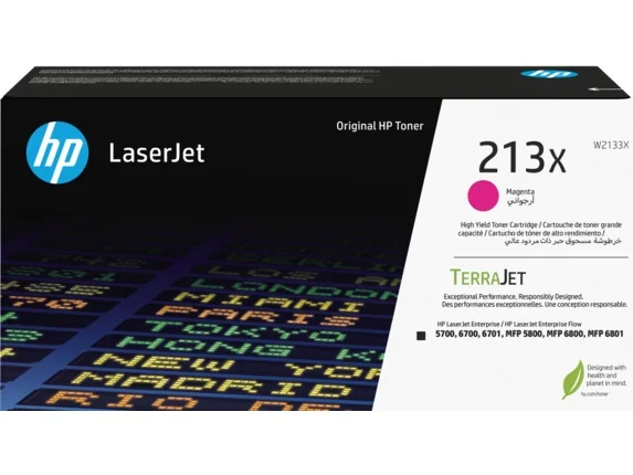 Toner HP W2133X purpurový 6000 stran LaserJet 213X