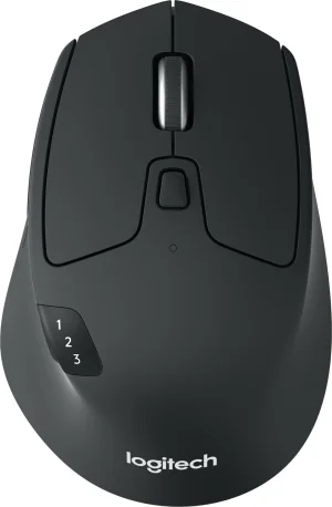 Logitech M720/Ergonomická/Optická/Pro praváky/1 000 DPI/Bezdrátová Bluetooth/Černá - obrázek 5