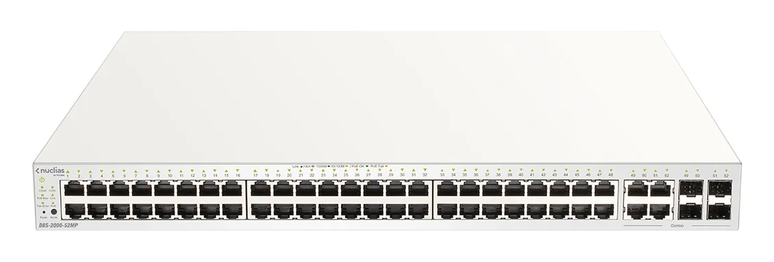 D-Link DBS-2000-52MP 52x Gb PoE+ Switch