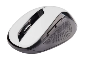 C-TECH Myš WLM-02/Ergonomická/Optická/Pro praváky/1 600 DPI/Bezdrátová USB/Černá