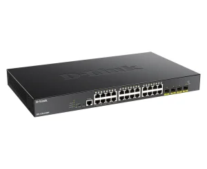 D-Link DGS-1250-28XMP/E 24-port Gigabit PoE Smart Managed Switch with 4x 10G SFP+ ports, 370Watts - obrázek 4