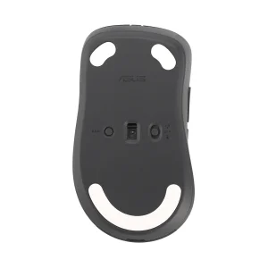 ASUS Wireless Mouse MD102/Kancelářská/Optická/Pro praváky/1 600 DPI/USB+BT/Tmavě šedá - obrázek 2