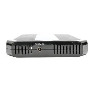 USB nabíjecí stanice s úložným prostorem, výstup 10x 12V, 8A, 96W, napájecí kabel Schuko - obrázek 3