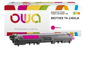 OWA Armor toner kompatibilní s Brother TN-248XL M, 2300st, červená/magenta