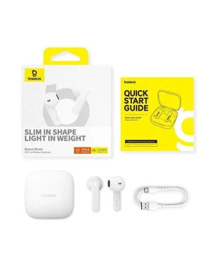 Baseus Bluetooth sluchátka Bowie E16 bílá - obrázek 3