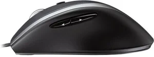 Logitech M500s/Kancelářská/Optická/Pro praváky/4 000 DPI/Drátová USB/Černá-stříbrná - obrázek 2