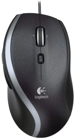 Logitech M500s/Kancelářská/Optická/Pro praváky/4 000 DPI/Drátová USB/Černá-stříbrná - obrázek 1