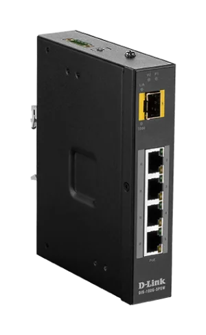 D-Link DIS-100G-5PSW Průmyslový Switch PoE