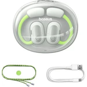 Baseus Eli Sport 1 Open-Ear TWS/BT/Aurora Green - obrázek 4