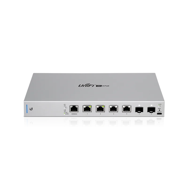UniFi US-XG-6POE, 10GB, 6-port, 802.3bt