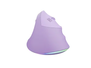 Vertikální myš Natec CRAKE 2 PRO/Vertikální/Optická/Pro praváky/12 400 DPI/Drátové USB-A/Fialová - obrázek 5