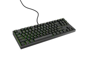 Genesis herní mechanická klávesnice THOR 404/RGB/Gateron Yellow Pro/Drátová USB/US layout/Černá - obrázek 7
