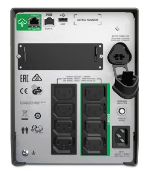 APC Smart-UPS 1500VA LCD 230V with Smart Connect - obrázek 2