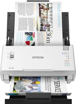 Epson WorkForce DS-410, A4, 1200 dpi, USB