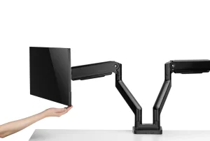 Držák monitoru Brateck LDT60-C024 dvě  ramena vedle sebe mechanická pružina Heavy Duty - obrázek 5