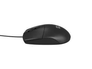 Natec optická myš RUFF Plus 1200 DPI/Kancelářská/Optická/1 200 DPI/Drátová USB/Černá - obrázek 2