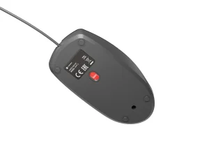 Natec optická myš RUFF Plus 1200 DPI/Kancelářská/Optická/1 200 DPI/Drátová USB/Černá - obrázek 3