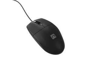 Natec optická myš RUFF Plus 1200 DPI/Kancelářská/Optická/1 200 DPI/Drátová USB/Černá - obrázek 4