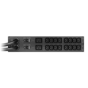 Rack ATS, 230V, 16A, C20 in, (8) C13 (1) C19 out - obrázek 3