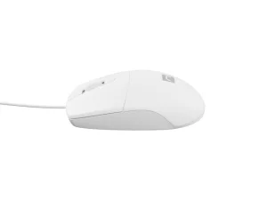 Natec optická myš RUFF 2/1 000 DPI/Kancelářská/Optická/1 000 DPI/Drátová USB/Bílá - obrázek 3