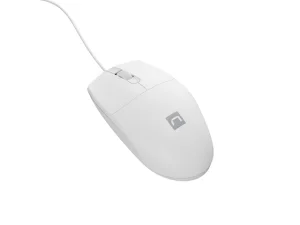 Natec optická myš RUFF 2/1 000 DPI/Kancelářská/Optická/1 000 DPI/Drátová USB/Bílá - obrázek 4
