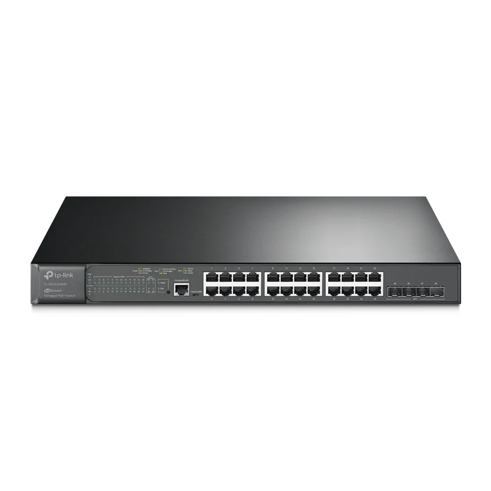 TP-Link SG3428XMP 24x1Gb 4x10G SFP+ PoE+