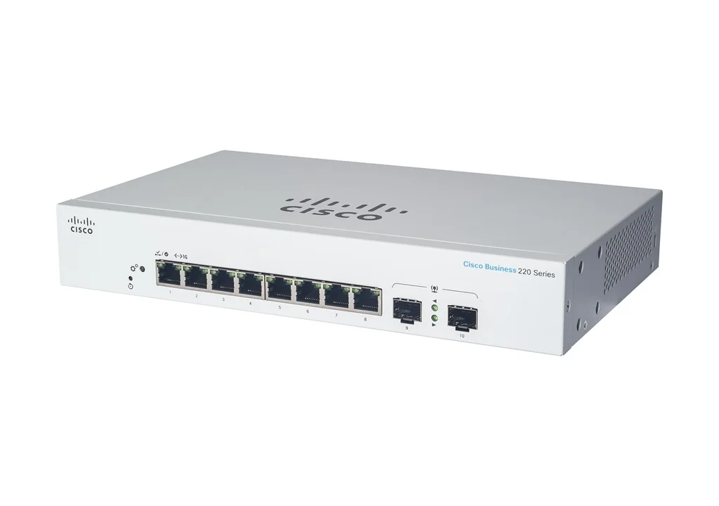 CISCO CBS220-8FP-E-2G Switch