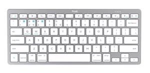 TRUST/Bezdrátová Bluetooth/CZ-SK layout/Stříbrná