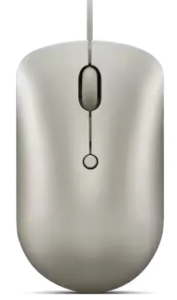 Lenovo 540/Cestovní/Optická/2 400 DPI/Drátové USB-C/Stříbrná