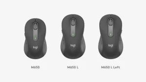 Logitech M650L/Kancelářská/Laserová/Pro leváky/Bezdrátová USB + Bluetooth/Šedá - obrázek 3