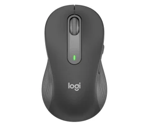 Logitech M650L/Kancelářská/Laserová/Pro leváky/Bezdrátová USB + Bluetooth/Šedá