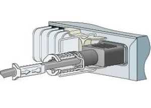 Power Cable Restraining Clip