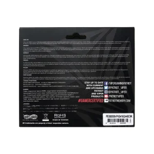 Patriot Viper Steel/DDR4/16GB/3733MHz/CL17/2x8GB/Grey - obrázek 5