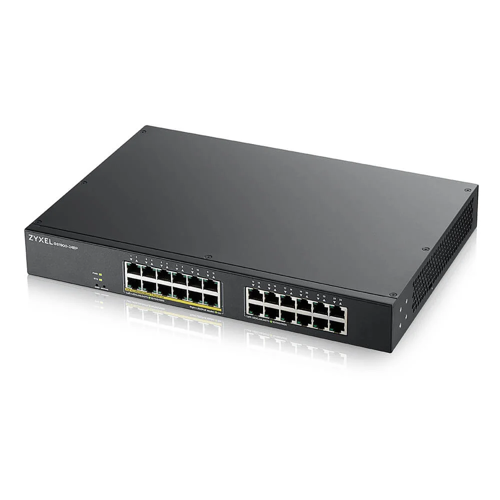 ZYXEL GS1900-24EP 24portový switch 12x PoE
