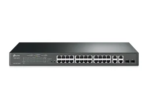 TP-Link SL2428P switch 24x 10/100Mbps + 4x Gb POE+ - obrázek 2