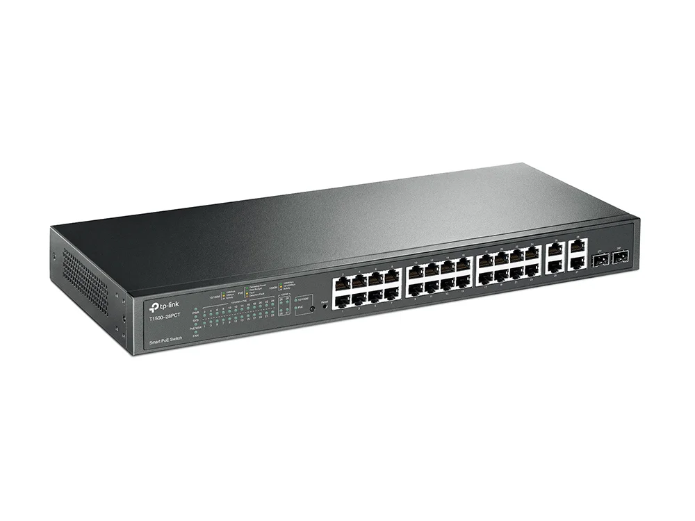 TP-Link SL2428P switch 24x 10/100Mbps + 4x Gb POE+