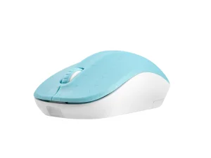 Natec optická myš TOUCAN/1600 DPI/Cestovní/Optická/1 600 DPI/Bezdrátová USB/Bílá-modrá - obrázek 3