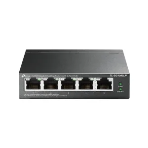 TP-Link TL-SG1005LP 5xGb (4POE+) 40W Desktop Steel Switch - obrázek 2
