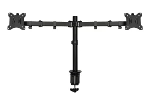 Držák na monitor DESQ dvouramenný, kloubový - obrázek 3