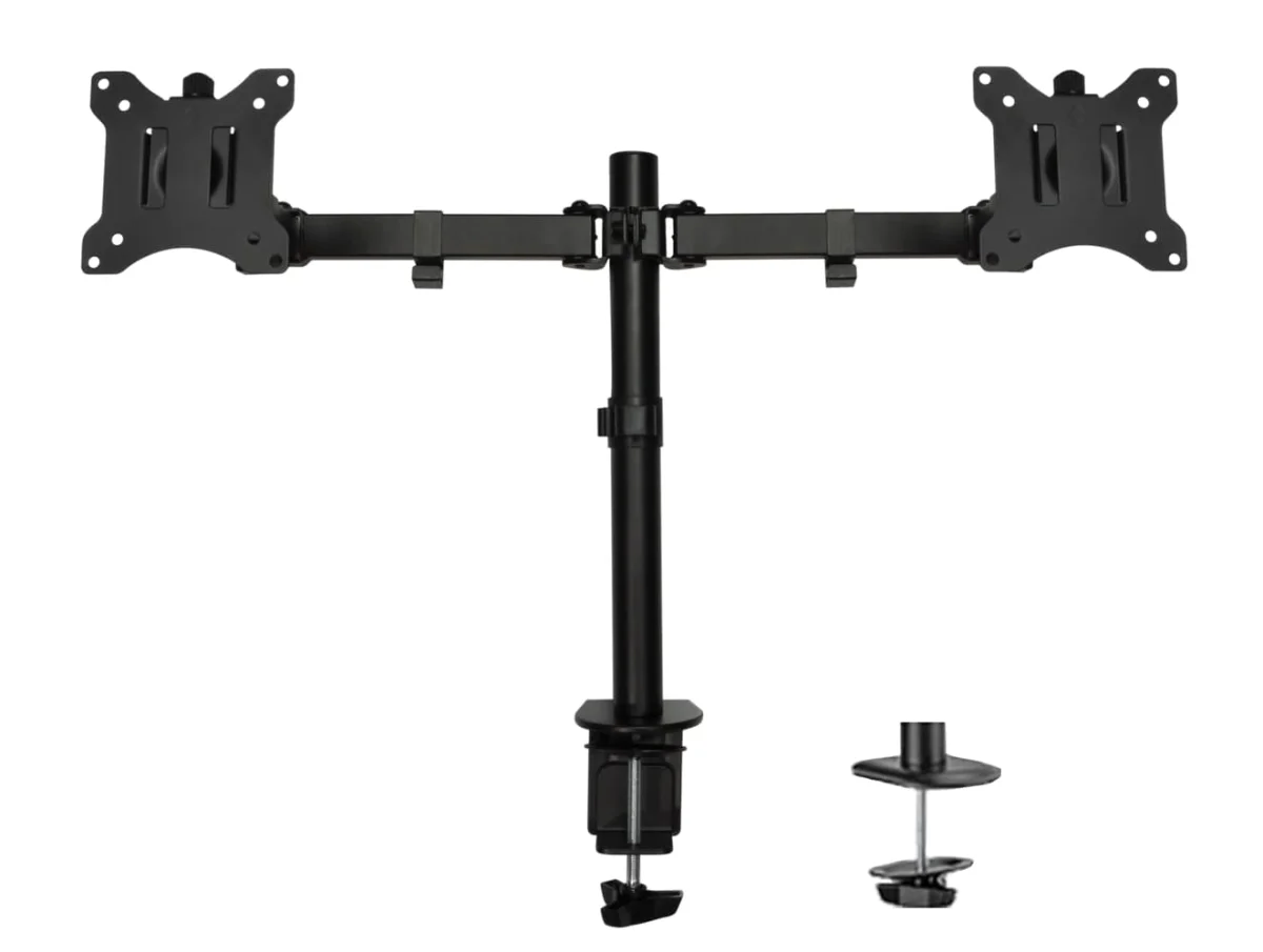 Držák na monitor DESQ dvouramenný, kloubový