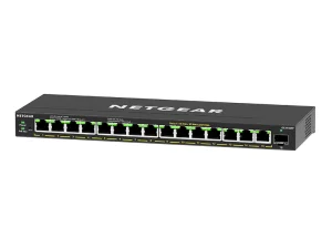 NETGEAR 16PT GE Plus switch s vysokovýkonným PoE+