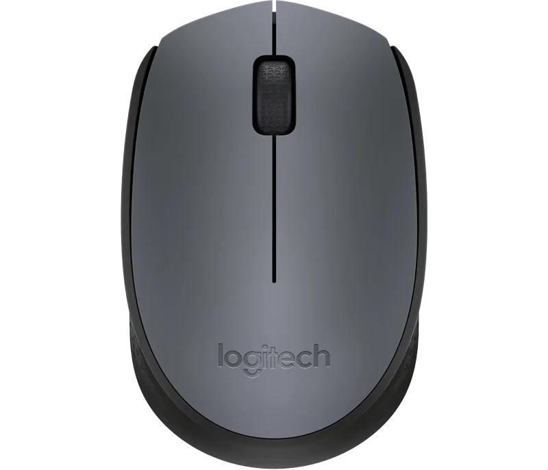 myš Logitech Wireless Mouse M170, šedá