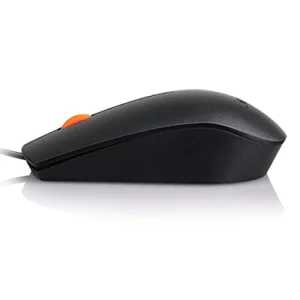 Lenovo 300/Kancelářská/Optická/1 600 DPI/Drátová USB/Černá - obrázek 2