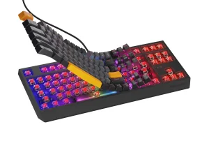 Genesis herní klávesnice THOR 230/TKL/RGB/Outemu Red/Drátová USB/US layout/Anchor Negative Šedá - obrázek 8
