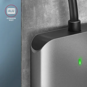 AXAGON CRE-S3C, USB-C 3.2 Gen 1 - SUPERSPEED čtečka karet 3-slot & lun SD/microSD/CF, podpora UHS-II - obrázek 5