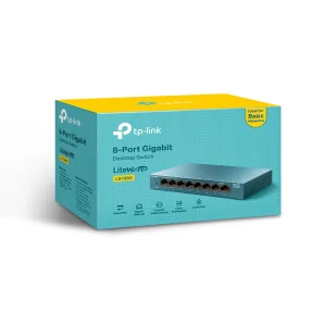 TP-Link LS108G 8xGigabit Desktop Switch Fanless - obrázek 3