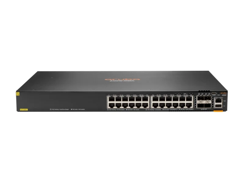 Aruba 6300F 24G CL4 PoE 4SFP56 switch