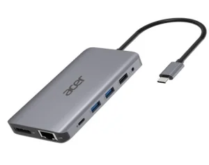 Acer 12v1 USB-C dokovací stanice s HDMI, DP a ethernetem - obrázek 2