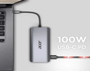 Acer 12v1 USB-C dokovací stanice s HDMI, DP a ethernetem - obrázek 4
