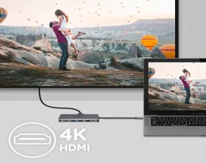 Acer 12v1 USB-C dokovací stanice s HDMI, DP a ethernetem - obrázek 5